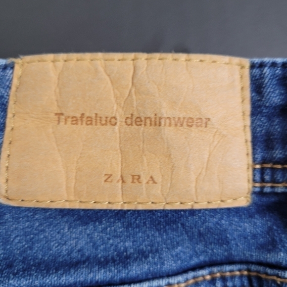 Zara Jeans Women 10 Trafaluc Denim Makers Blue - Picture 2 of 7